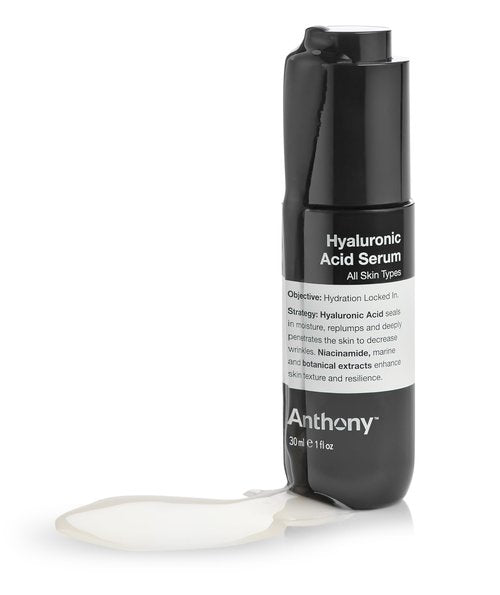 Anthony Hyaluronic Acid Serum – Hydrating Face Serum with Dual Hyaluronic Acid, Coconut Water & Niacinamide – Lightweight, Non-Greasy Formula for All Skin Types – 1 oz