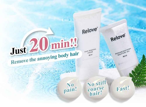 Relove CLEANSING ZERO HAIR CREAM 80ml (hair remover)