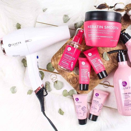 Luseta Keratin Shampoo and Conditioner & Hair Oil & Smooth Hair Mask