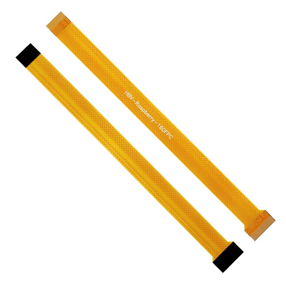 Aokin for Raspberry Pi Camera Cable, FPC Cable Ribbon Flex Extension Cable 15 Pin to 22 Pin for Raspberry Pi Zero or Zero W, Octoprint Octopi Webcam, Monitor 3D Printer, etc, 16cm/6.30in, 1 Pcs