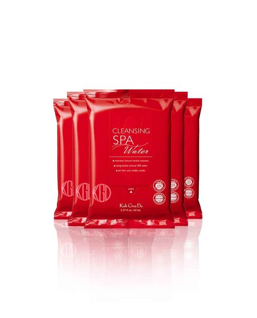 Koh Gen Do Cleansing Water Cloth Set, 5 PACKS / 10 CLOTHS PER PACK