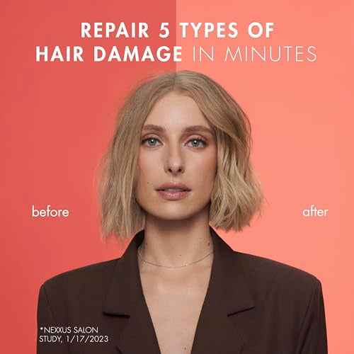 Nexxus Intense Bonding Treatment Amino Bond for Stronger, More Damage-Resistant Hair, with Amino Acids & Keratin Protein, 5 oz