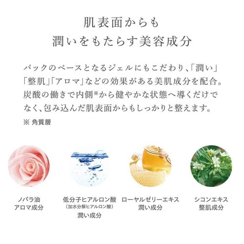 Dr. Medion Spaoxy Gel Advanced - Intensive Carbonated Skin Treatment Mask for Hydrated, Glowing Skin – Dermatologist Developed CO2 Therapy Mask, Made in Japan