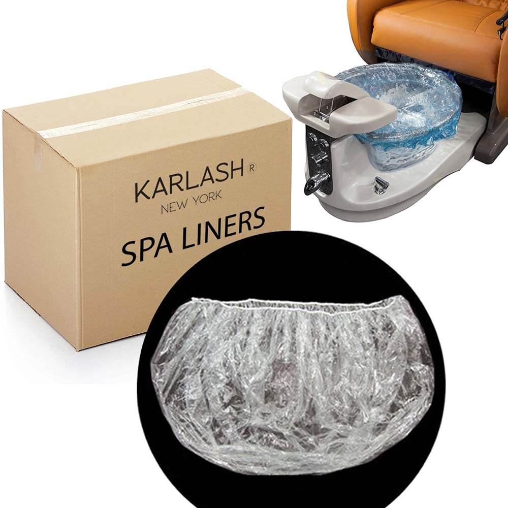PandaSpa by Karlash Ultra Premium Spa Disposable Liners One Size Fits most Pedicure Spa 100pcs (500 Count (Pack of 1))