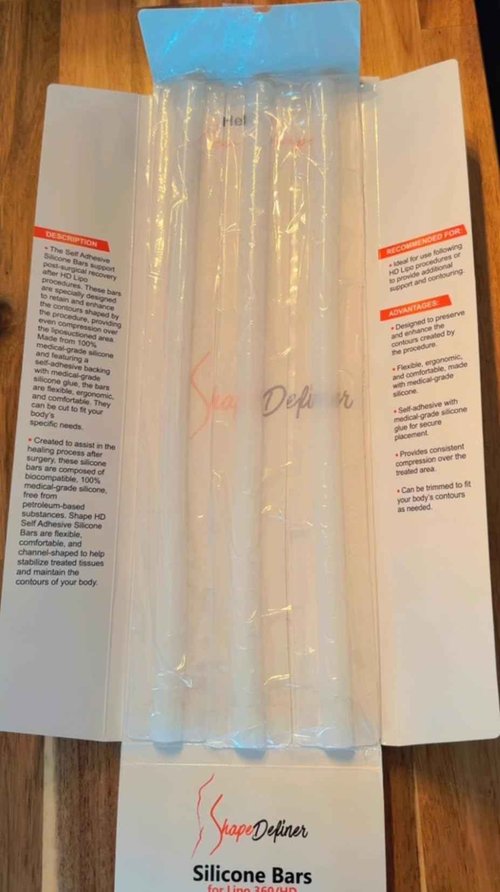 Shape Definer Silicone Bars for Liposection 360/HD - Self-Adhesive