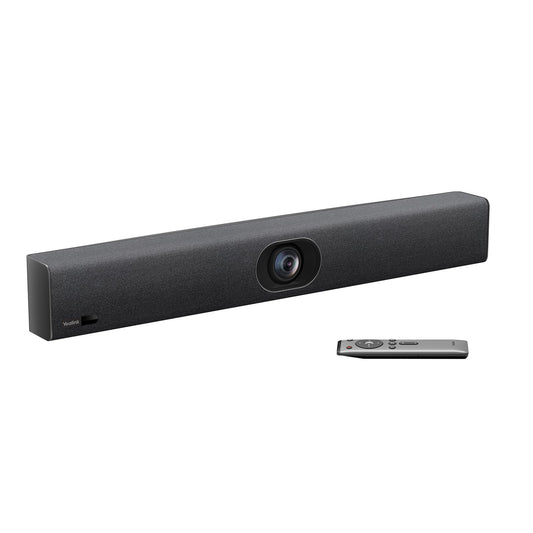 Yealink UVC40 E2 4K 30FPS USB Video Conference Camera, Teams Zoom Certified,120° Wide Angle Webcam with 8 Microphones and Speakers, Audio and Video Conferencing System for Small and Huddle Rooms USB-A