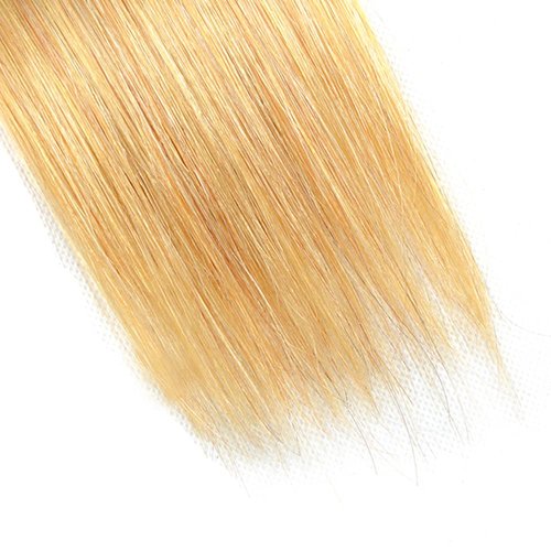 1B27 Straight Bundle Ombre Honey Blonde Human Hair 3 Bundles Brazilian Unprocessed Virgin Hair Extensions For Women 20 22 24 Inch