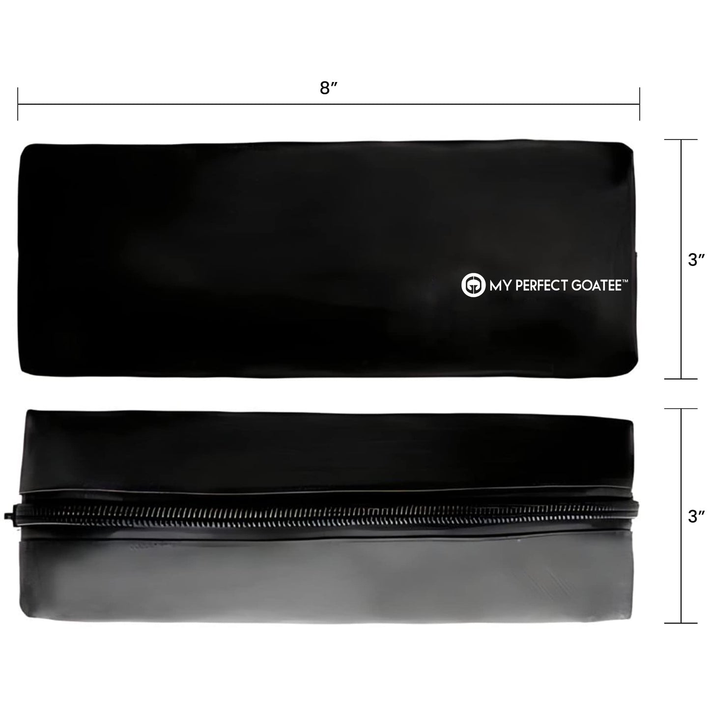 My Perfect Goatee® 13-in-1 Adjustable Beard Trimmer & Goatee Shaving Template for Men - Cordless Beard Grooming Kit for Detailed or Precise Trim W/LED Battery Charge Indicator