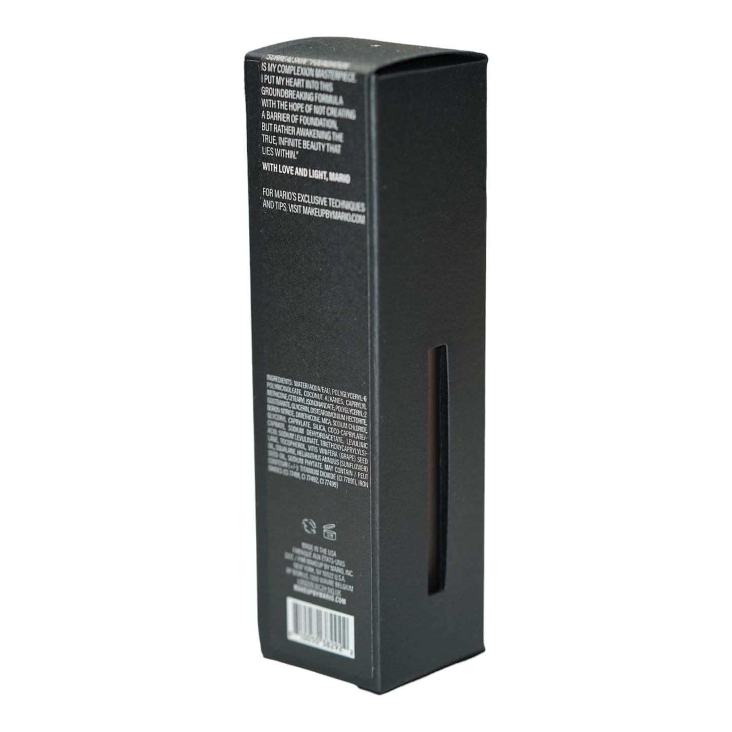 MAKEUP BY MARIO SurrealSkin Liquid Foundation, Liquid Formula, Vegan, Long-wearing coverage, Hydrating, Natural Finish, Size 30 mL (1C - fair with cool undertones)