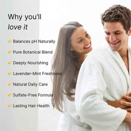 Mohebi Life Herbal Hair Shampoo for Men Formulated for Hair Health – DHT Support with Biotin, Saw Palmetto, and Other Natural Ingredints