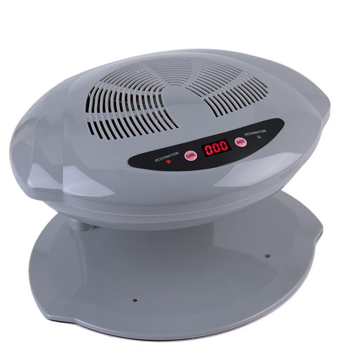 Nail Dehydrator, Hot & Cold Air Nail Polish Drying Fan Nail Polish Dryer Nail Dryer Fan Professional Nail Polish Dryer Machine for Home Salon Both Hands and Feet Use