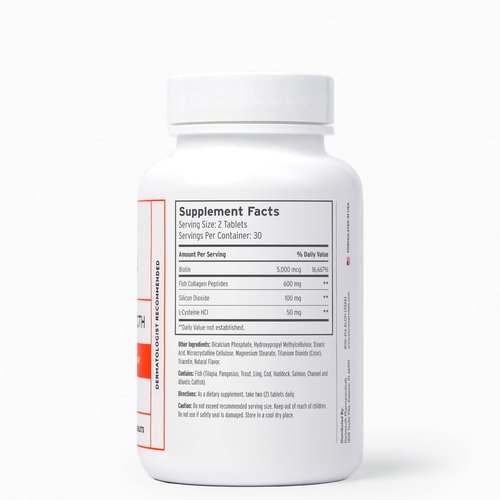 Elon R3 Extra Strength for Hair Growth - Supplements for Women to Grow Thicker, Fuller Hair, Advanced Formula with 5000 mcg Biotin Per Serving & Collagen, 60 Count (Pack of 3)