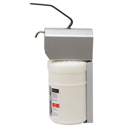 Eagle Grit Heavy Duty Industrial Hand Cleaner Wall Mount Bundle - (1 Gallon Wall Mount Refill Jug Of Eagle Grit Hand Cleaner & Wall Mounted Soap Dispenser)