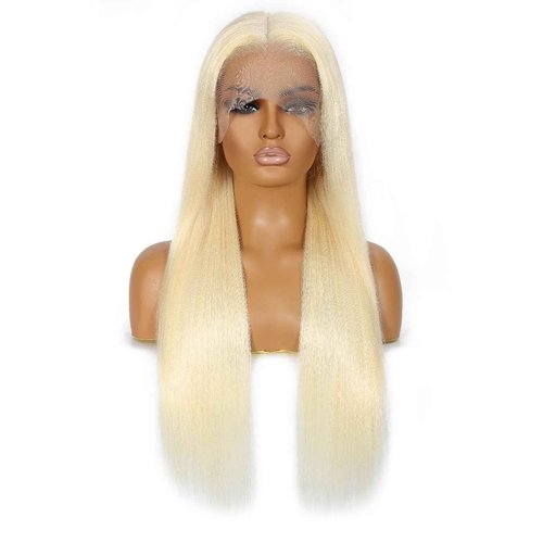 Atilck 30 Inch 613 13x6 Lace Front Wig Human Hair 200 Density Blonde Wig Human Hair 613 HD Lace Frontal Wigs Human Hair Pre Plucked 613 Wig (30 Inch)