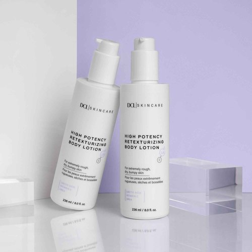 DCL Skincare High Potency Retexturizing Body Lotion for Smooth, Renewed Skin, 8 Fl oz