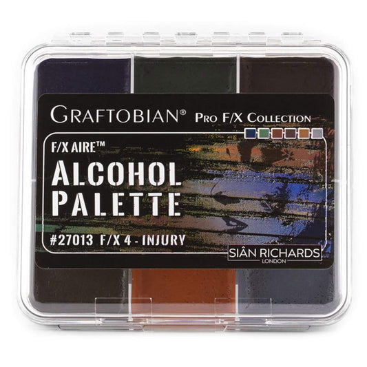 Graftobian F/X Aire Alcohol Activated Palette - SFX Makeup (F/X 4 - Injury)