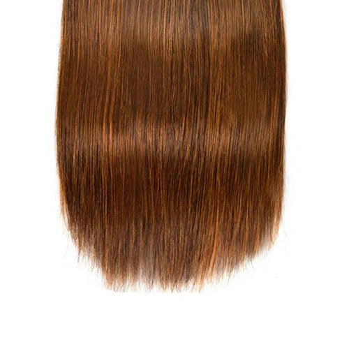 Highlight Brown Human Hair Bundles 8A Virgin Dark Brown Straight 3 Bundles 26 28 30 Inch 2 Tone Human Hair Bundle Honey Blonde Human Hair Extensions