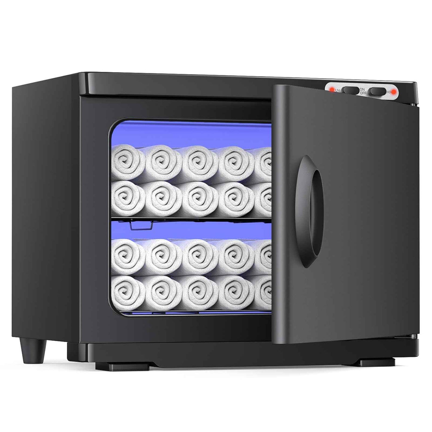 HYTOBP Hot Towel Warmer for Spa, Thermostatic Towel Heater, 2-in-1 Professional Mini Towel Warmer, Beauty Salon and Spa Towel Warmers for Facial.(20L-Black)