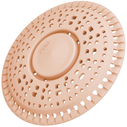 aa Shower Drain Hair Catcher, Premium Silicone Drain Protector & Shower Drain Cover for Regular Drains of Shower Room, Bathroom, Shower Installation Kits, Orange