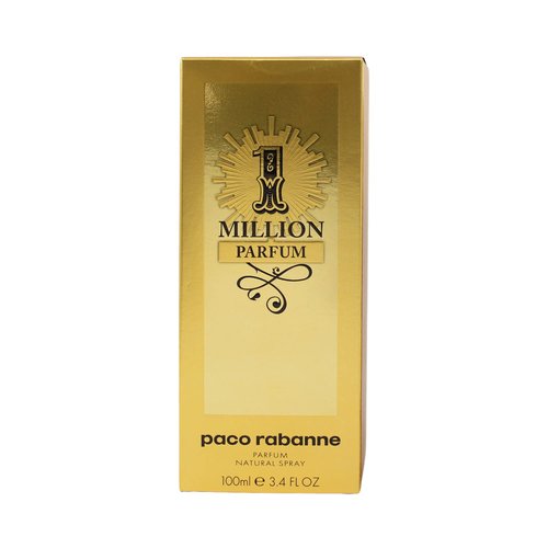 Paco Rabanne One Million for Men Parfum Natural Spray, 3.4 Ounce