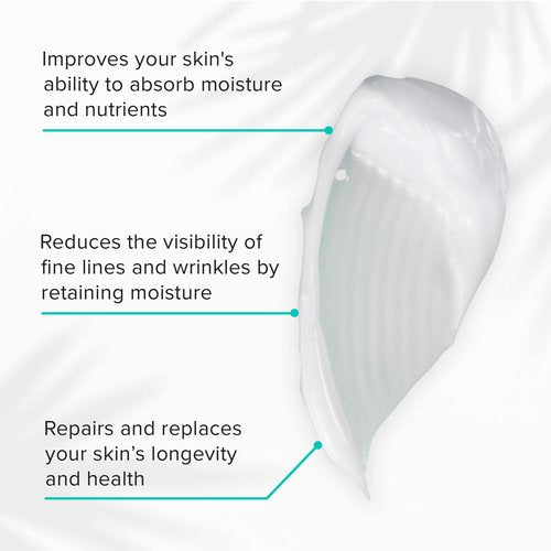 ClarityRx Feel Better Hyaluronic Acid Face Moisturizer, Natural, Plant-Based Moisturizing Cream with Jojoba Oil & Hyaluronic Acid for Hydration, Smooths Dry, Aging Skin, No Parabens, All Skin Types