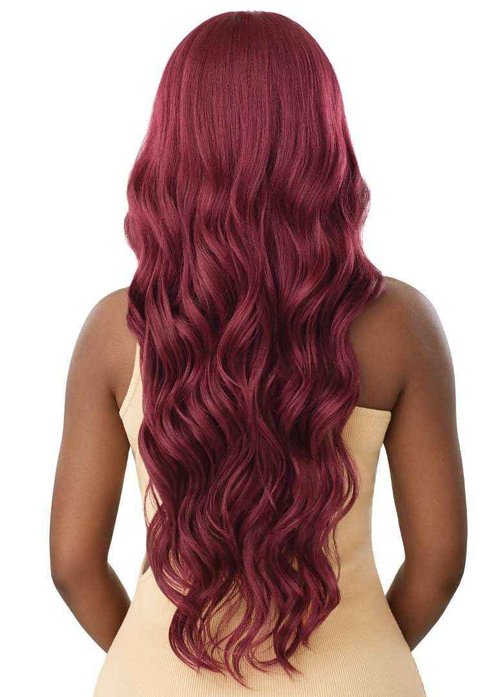 Outre Lace Front Wig - Perfect Hair Line 13X6 - Arnell (BURGUNDY)