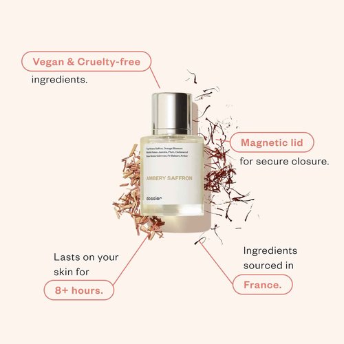 Dossier - Eau de Parfum - All-time Best Sellers 50 ML Trio Set - Ambery Saffron - Ambery Vanilla - Floral Marshmallow - 3x Fragrance 1.7 Fl oz