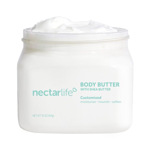 Body Butter, Whipped Shea Butter, Large Unscented Body Cream for Moisturizing Dry Skin, Hydrating Vegan Shea Lotion for Women, 16 oz. (Fragrance Free, Large)