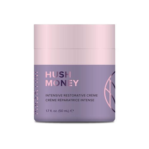 Masktini Hush Money Intensive Restorative Cream, 1.7 oz - Anti Aging Face Cream - Peptide Moisturizer - Brightening and Firming - for Dry Skin