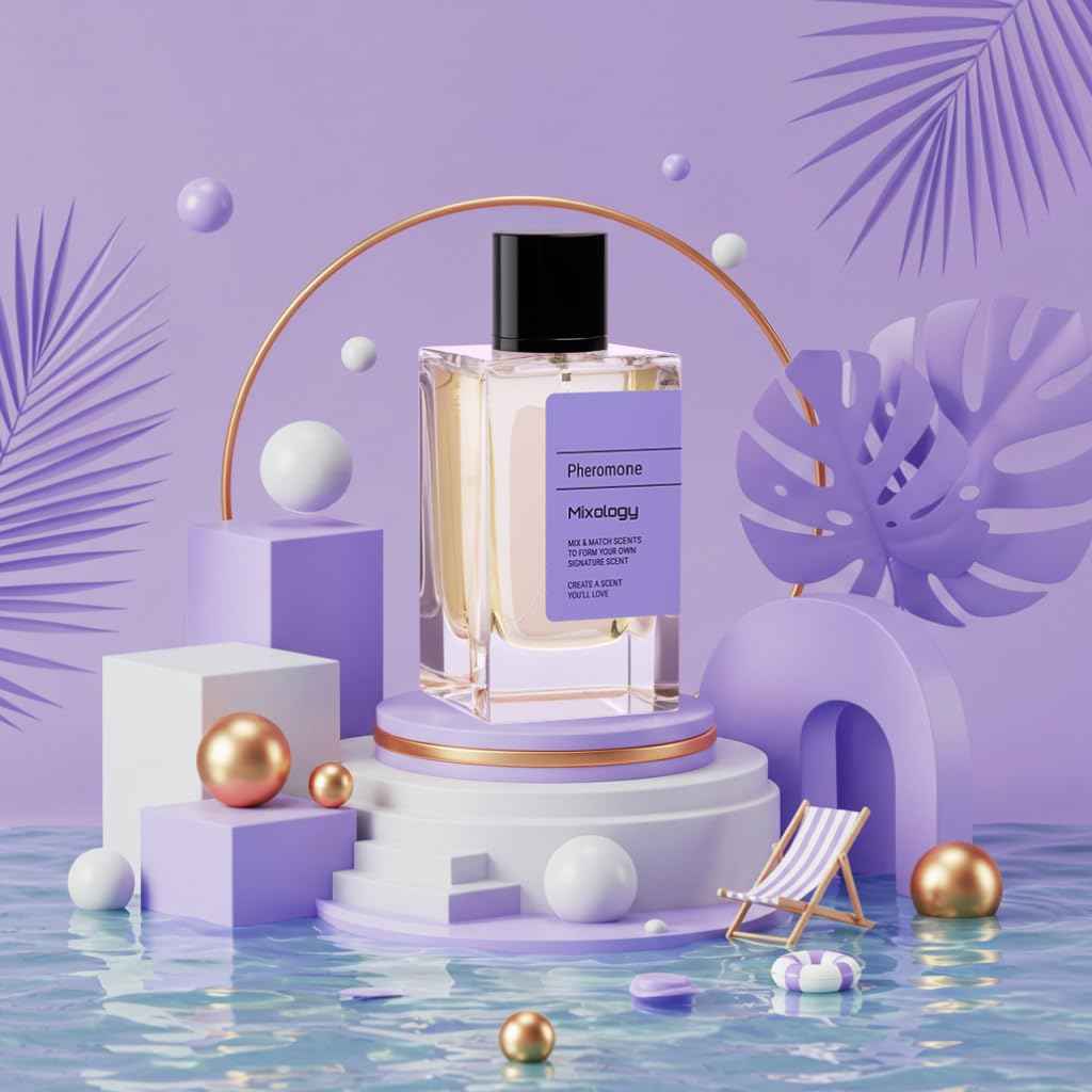 Luxodor Pheromone Eau de Parfum – Mixture of Fleur Narcotique, Molecule 02, Le L.abo's Another 13, Unisex Perfume 3.4 Fl Oz (100ml)