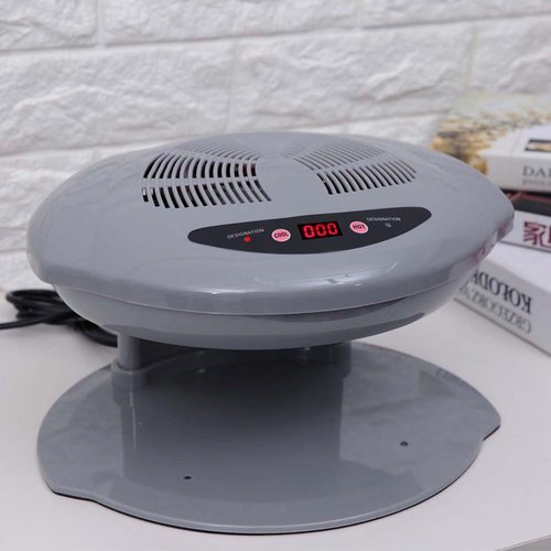 Air Nail Dryer, 2 in 1 Hot and Cold Air Nail Fan Blow Dryer for Regular Nail Polish, Automatic Sensor Manicure Drying Nail Dryer for Home and Salon Use, Grey