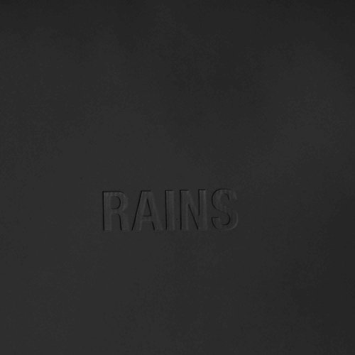 RAINS Hilo Wash Bag – Black Waterproof Toiletry Bag Travel Dopp Kit Organizer Compact Wash Kit Pouch Water Resistant Water Repellent – 2 Year Warranty