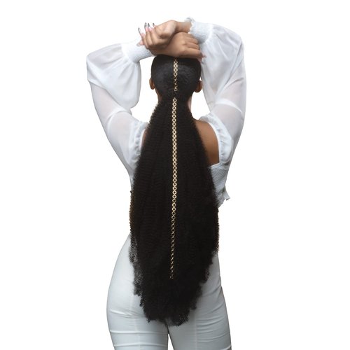 X-pression Braid Outre Crochet Braids X-Pression Twisted Up 3X Springy Afro Twist 24inch (5-pack, 1B)