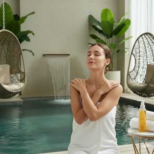 GAPRI Undaria Algae Body Oil – Hydrating After Shower Moisturizer – Lightweight, Non‑Greasy, Vegan – Botanical Nourishment, Smoothes – for Dry Skin – 5 oz (150 ml)