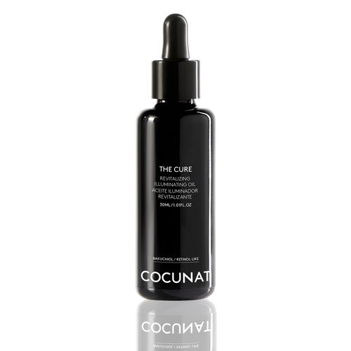 COCUNAT - The Cure - Anti-Ageing Facial Serum - Repairs and Redensifies - Targets Wrinkles, Luminosity and Nourishment - 21 Essential Oils, Antioxidants, Vitamins, Fatty Acids and Bakuchiol - 30 ml