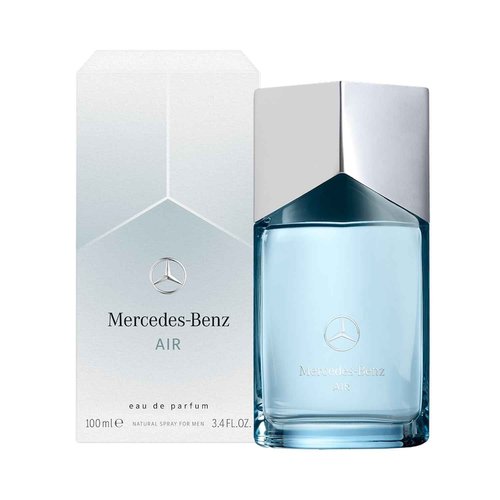 Mercedes Benz Air Eau de Parfum - Long Lasting Cologne for Men - Tonka Bean, Lavender, Patchouli Cologne - Travel Size Perfume for Men - 3.4 oz EDP