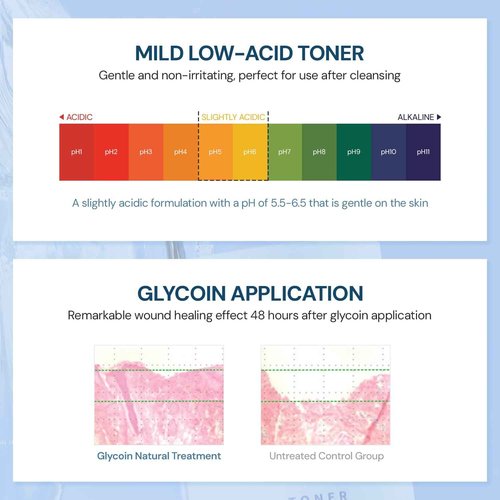 A MAR DA 24/7 Revival Toner 500ml (16.9 fl.oz.) Hydrating & Calming Facial Toner for Sensitive Skin, pH-Balancing, Deep Hydration with Centella Asiatica, Glycoin, Glacier Water