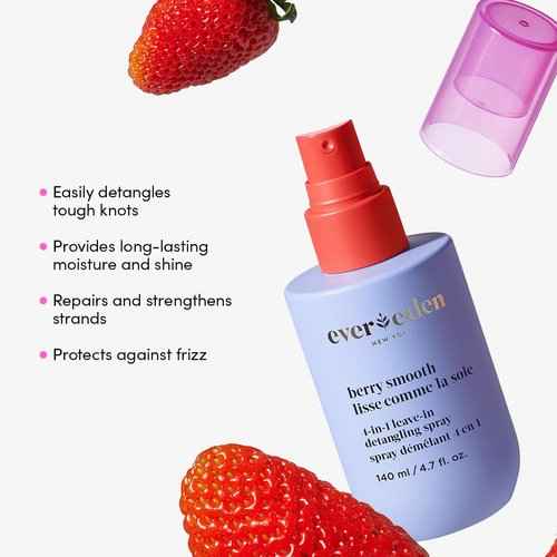 Evereden Kids Complete Haircare Set: Hair Detangling Shampoo, Conditioner & Spray for Children Ages 3+ & Pain-Free Hair Brush, Plant Protein Peptides & Argan Oil, Vegan, Free from Sulfate and Paraben