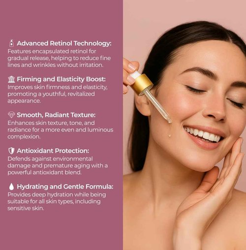 Sesderma RETI AGE Anti-Aging Serum | Retinol | First Signs of Aging | Anti-Wrinkle | Hydration | Firmness | Liposomal Serum, 1.0 fl oz