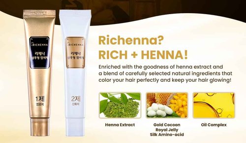 RICHENNA Ez Speedy Self Hair Color 5 Bundle Pack, Henna Hair Dye for Gray Hair, Just 3 Minutes (Natural Brown)