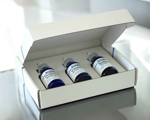 Formulaic™ Vitamin C, Retinol & Hyaluronic Acid Serums | Hydrates, Revitalizes, and Evens Skintone | Box Set of 3 Face Serums | Perfect Skincare Gift | 3 Fl Oz