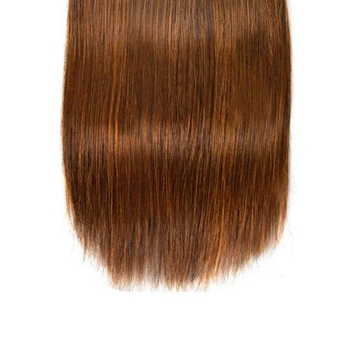 T1BP4/30 Highlight Human Hair Bundles Ombre Straight Bundles Dark Brown Mixed Light Brown 26 28 30 Inch Unprocessed Brazilian Virgin Human Hair for Black Women Hair Extension
