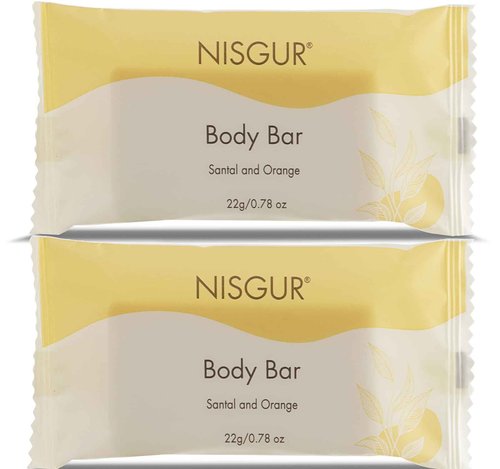 NISGUR Hotel Bar Soap Bulk 0.78 oz Pack of 200 Hotel Soap Bars