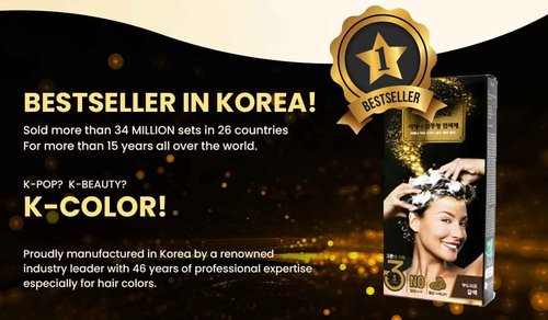 RICHENNA Ez Speedy Self Hair Color 5 Bundle Pack, Henna Hair Dye for Gray Hair, Just 3 Minutes (Natural Brown)