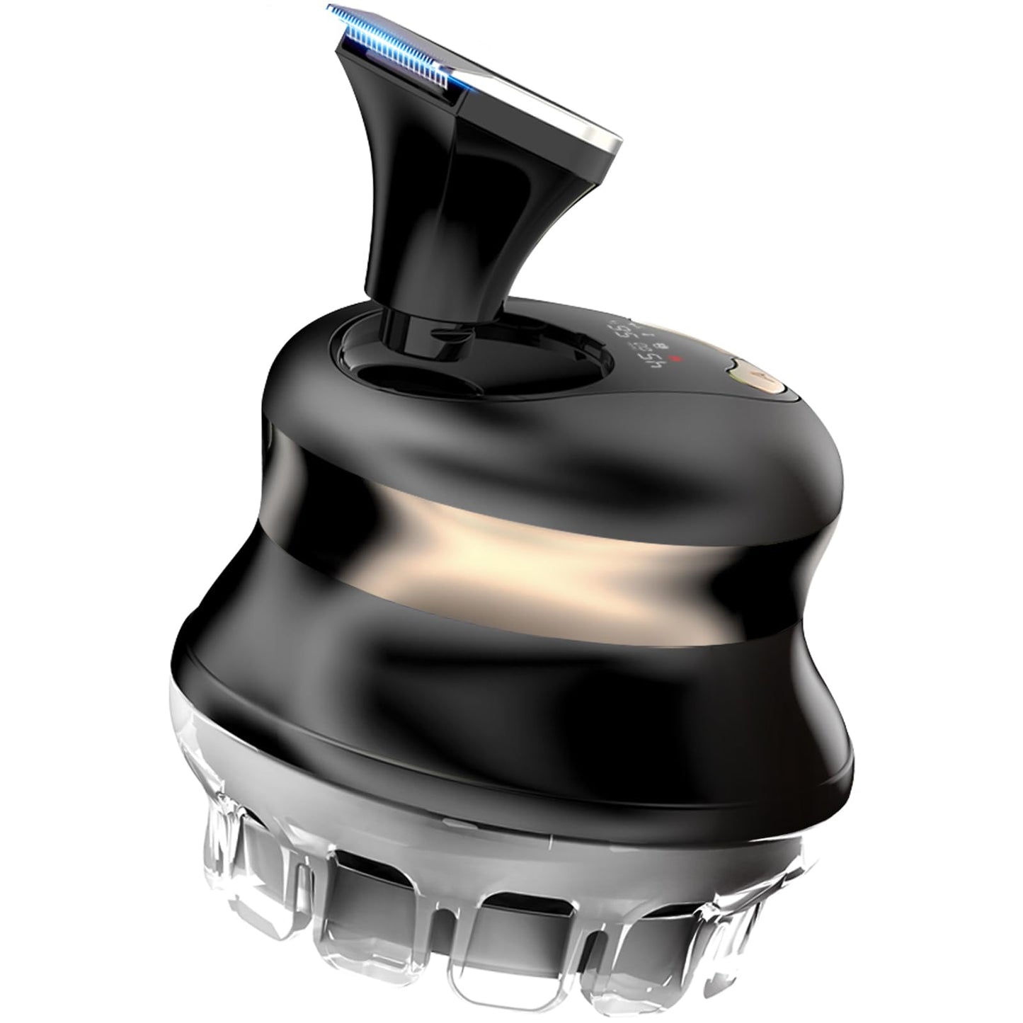 Moricsom Self Haircut Kit for Men – IPX6 Waterproof Rechargeable DIY Cut System Head Trimmer Cutter Machine with Sideburns Tool for Man, Simple Hair Cutting for Males Gradual Short Hair (Black)