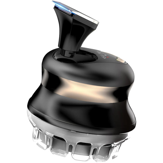 Moricsom Self Haircut Kit for Men – IPX6 Waterproof Rechargeable DIY Cut System Head Trimmer Cutter Machine with Sideburns Tool for Man, Simple Hair Cutting for Males Gradual Short Hair (Black)