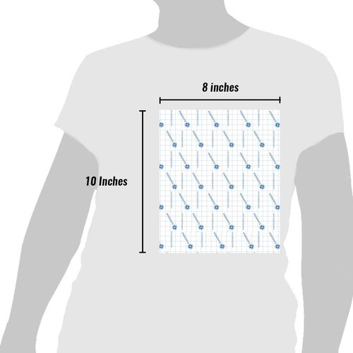 Saniderm Original Tattoo Aftercare Bandage (25 Sheets, 8 in x 10 in) – Convenient, Faster Tattoo Healing and Protection – Sterile, Waterproof, and Latex-Free Tattoo Aftercare Wrap – Gloss Finish