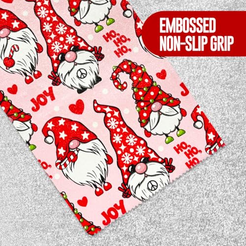 Colortrak Gnome for the Holidays Pop-up Foil W/Dispenser (400 Count), Pre-cut Sheets, Non-Slip Embossed Texture, 5" x 11" Sheets for Hair Foil Coloring and Highlighting Sheet Applications