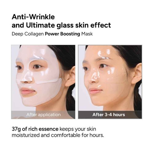 SUNGBOON EDITOR Refine Finelines Routine for Glass Skin Set (Deep Collagen Face Mask 4ea, Collagen Melting Patch 6pcs, Collagen Cream In Serum, Collagen Barrier Serm Mist), Skincare Gift Sets for Mom
