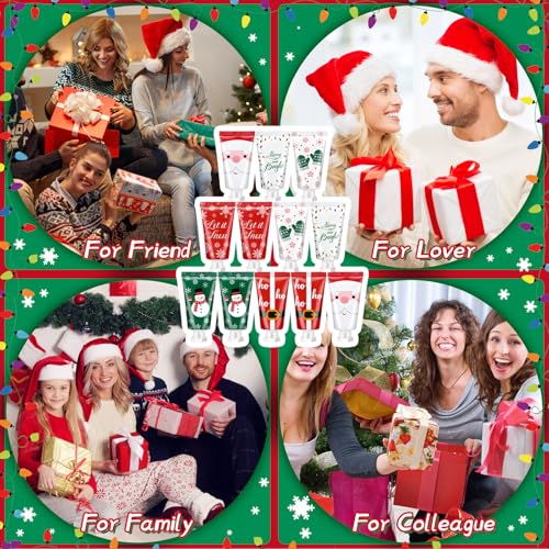 96 Pieces Christmas Hand Cream Gift Set Mini Travel Size Lotion Bulk Beauty Advent Calendar 2024 Holiday Stocking Stuffers for Women Mom Cowrkers Dry Cracked Hands, 30 ml, 6 Natural Plant Fragrances